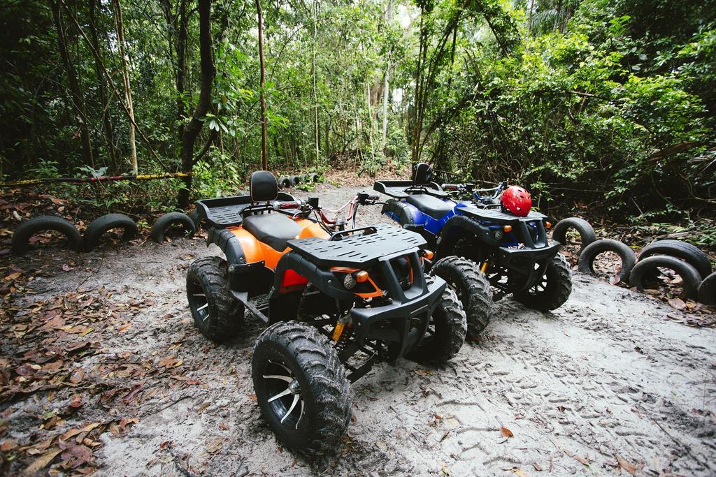 Sand&Sandals Desaru Beach Resort&Spa Exterior foto ATV ride at the Forest Research Institute of Malaysia